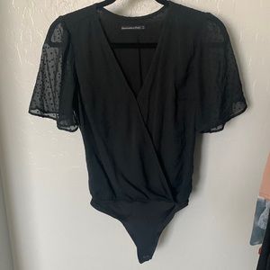 Abercrombie & Fitch Black Bodysuit
